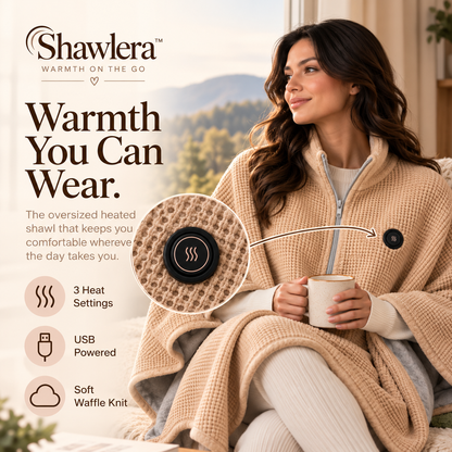 Shawlera™ Heated Comfort Shawl